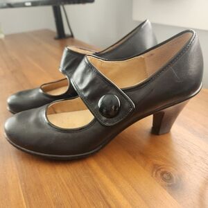 Softspots Slip On Mary Janes with Heel